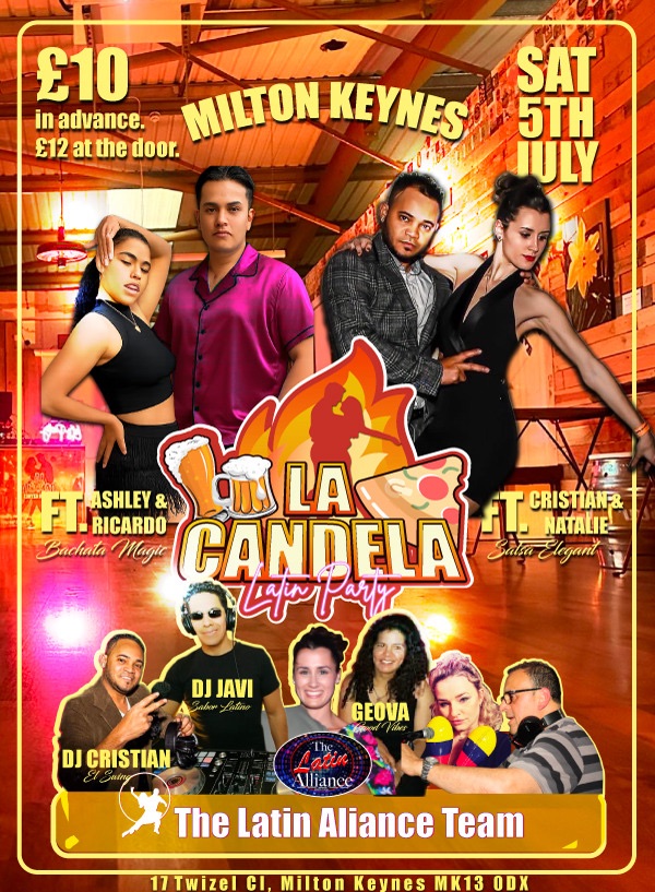 LA CANDELA "AfroLatin Party Mk" Sensual Bachata Special Ft Ashley & Ricardo