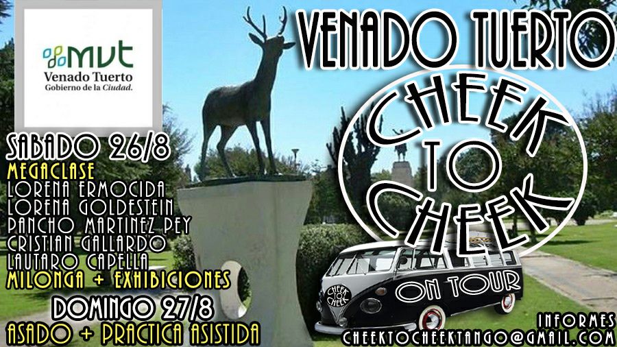CHEEK TO CHEEK en VENADO TUERTO!!!