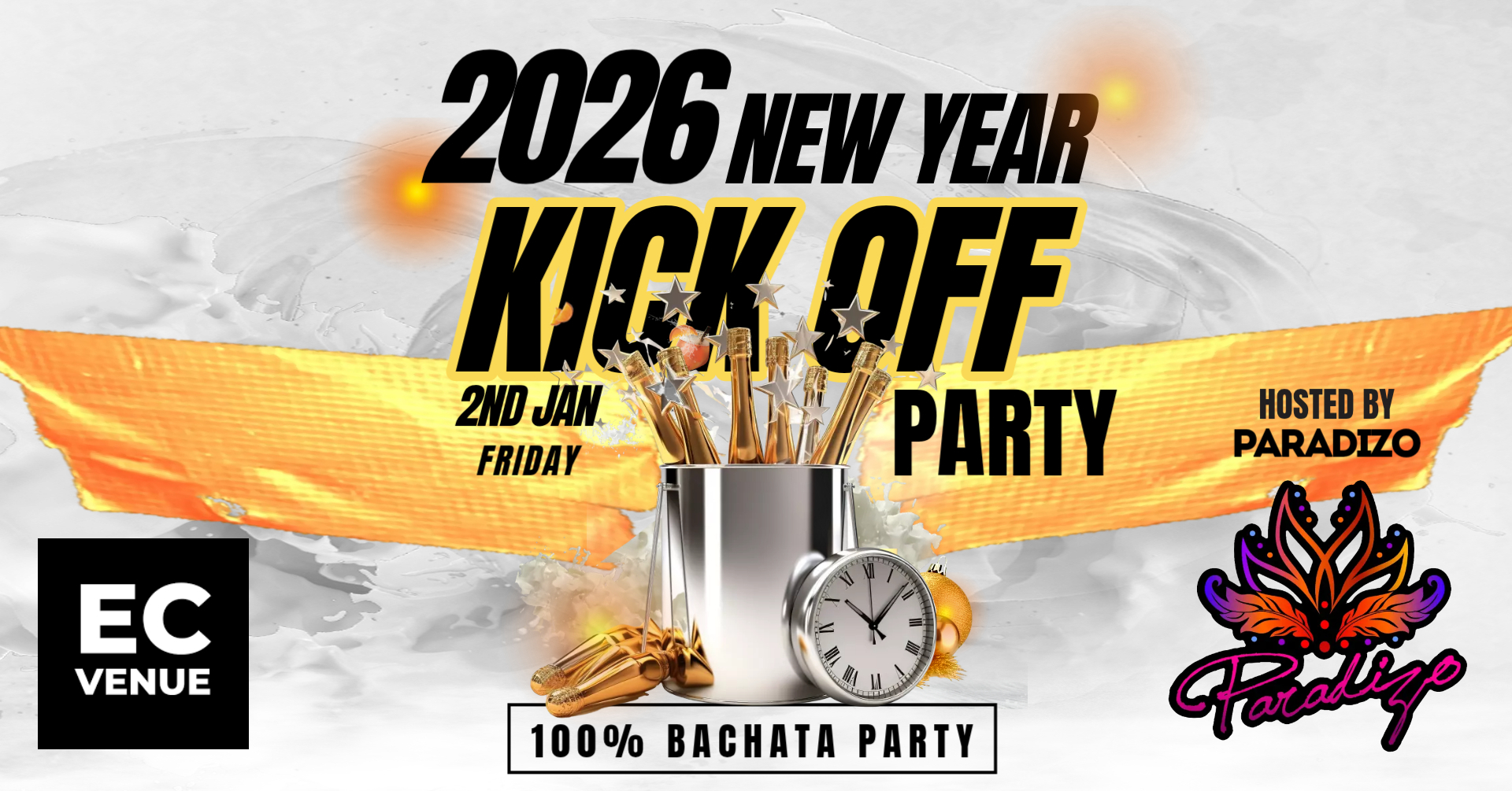 2026 NEW YEAR KICK OFF BACHATA PARTY - 2ND JAN EC VENUE BLACK BOX