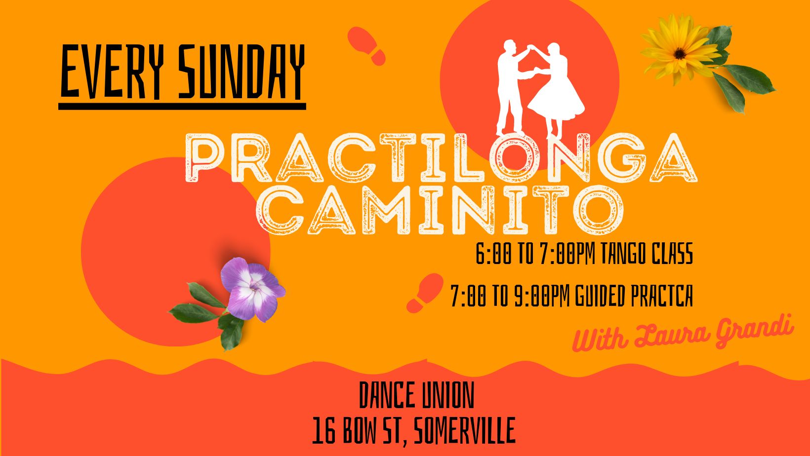 MARCH: Practilonga Caminito is ready for "March Madness". 6pm class, 7pm Practica