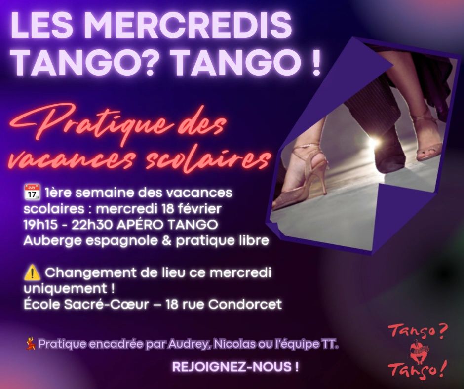 Pratique tango des vacances et auberge espagnole 🥳🥂🍰💃