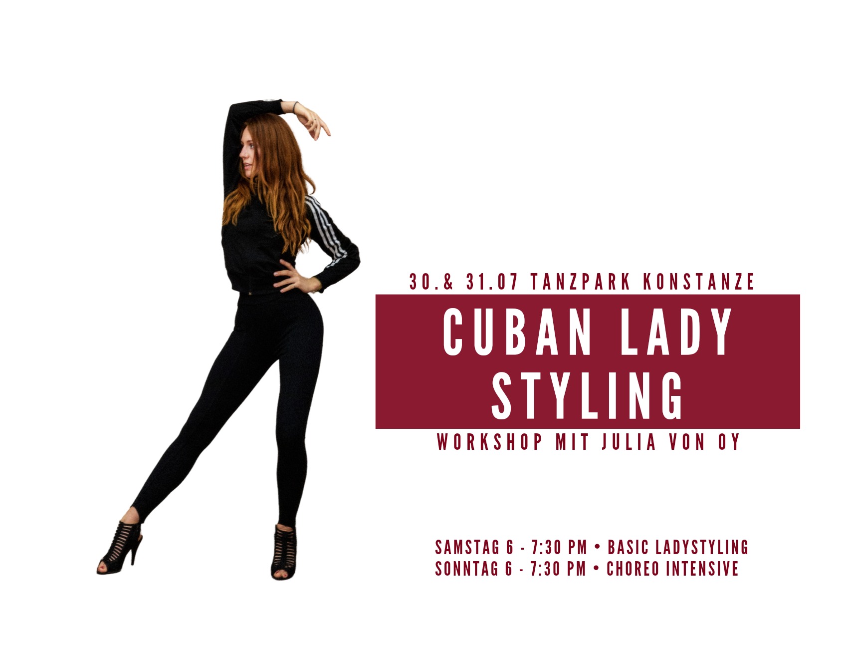 Salsa Ladystyling Workshop 30. & 31.07 mit Julia
