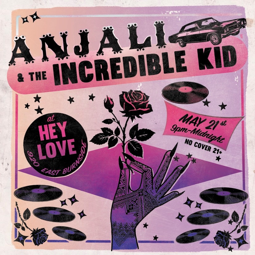 Vintage Vinyl with Anjali and The Kid at Hey Love