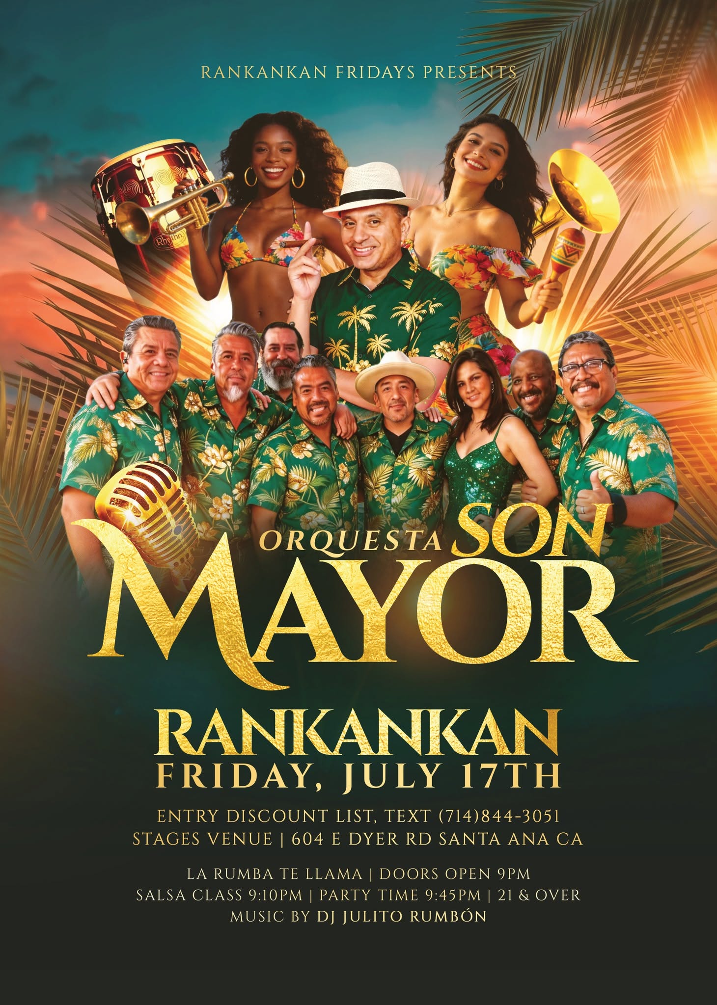 Son Mayor at RanKanKan Friday, July 17th
