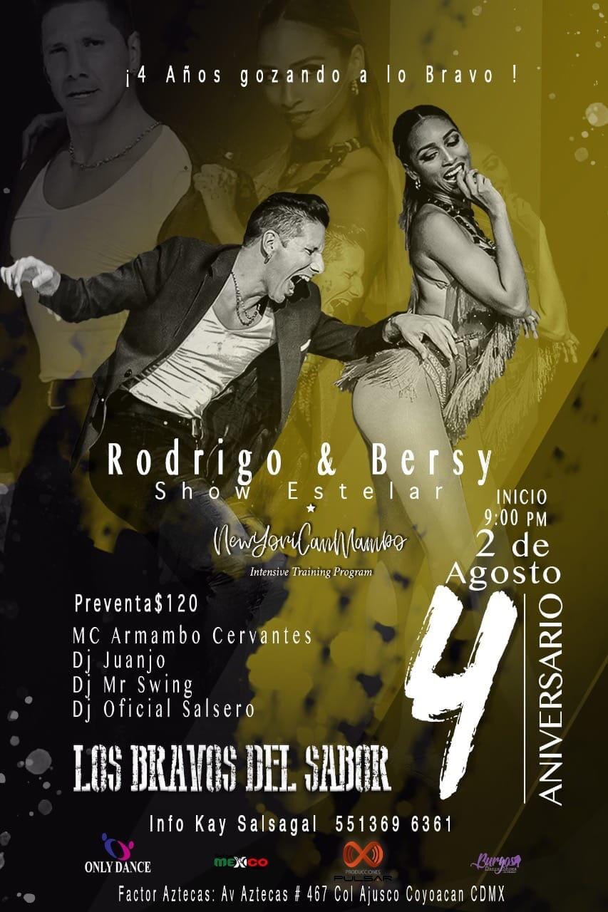 LOS BRAVOS DEL SABOR 4° ANIVERSARIO