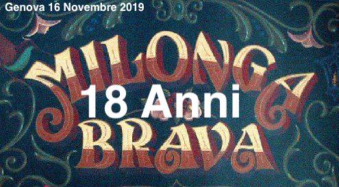 18 anni-Milonga Brava Grande Festa! 2 Tdj Sergio y El Tigre