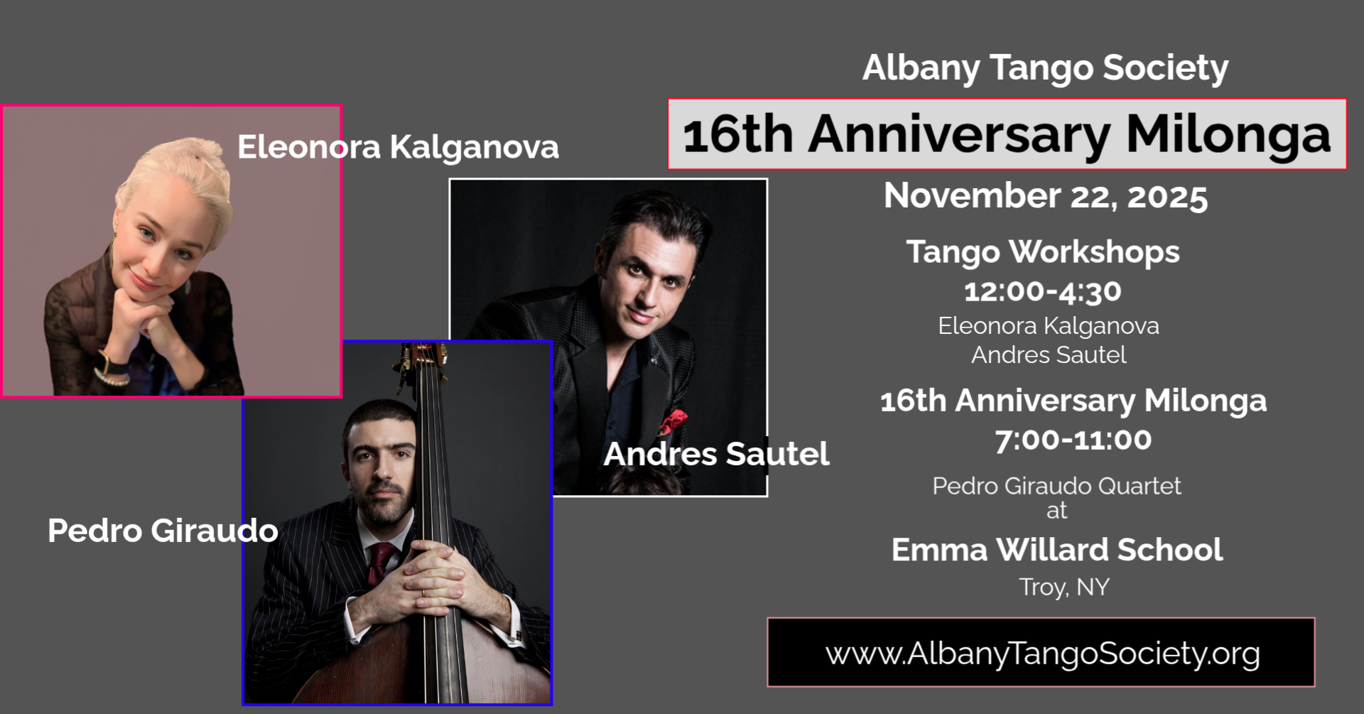 Albany Tango 16th Anniversary Milonga