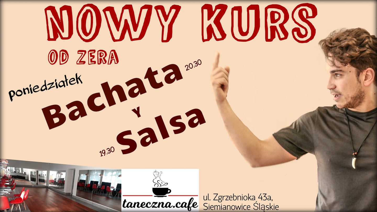 Nowy Kurs od zera - Salsa i Bachata z Claudio