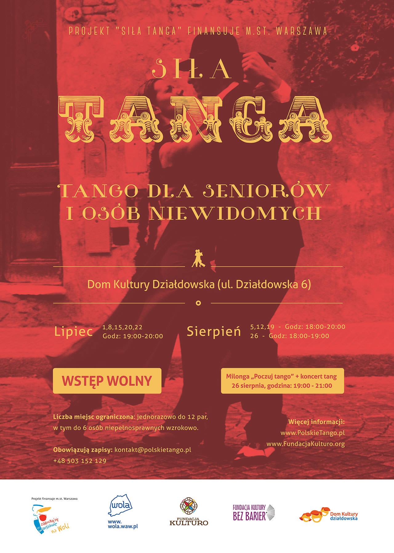 Koncert tang i milonga "Poczuj tango"