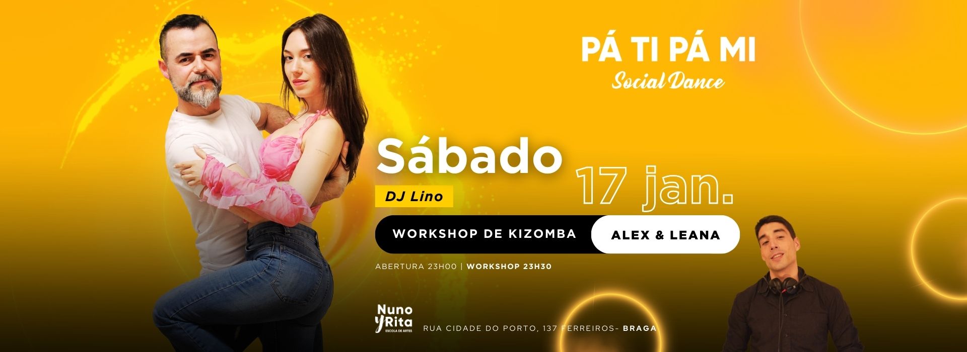 Pá Ti Pá Mi - Social Dance Workshop Kizomba Alex & Leana