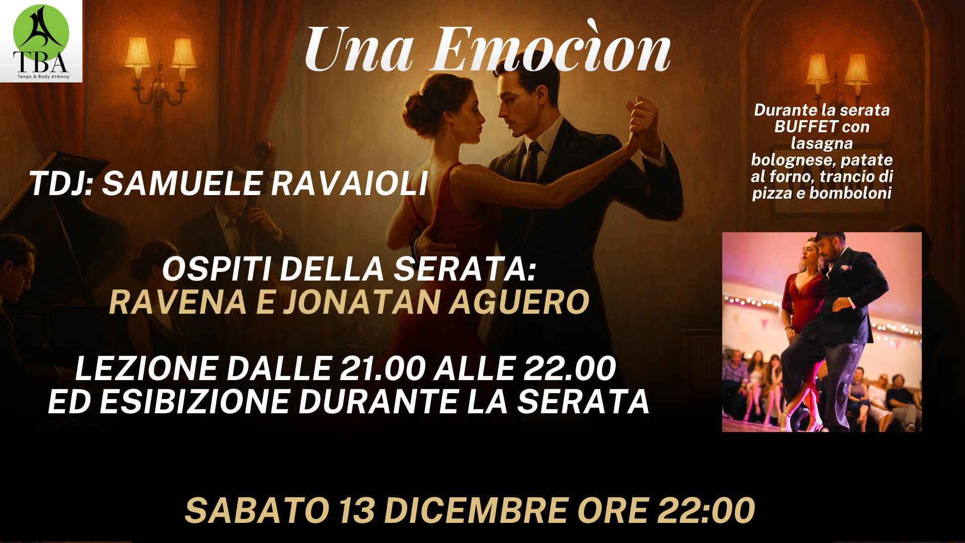MILONGA "Una Emoción"