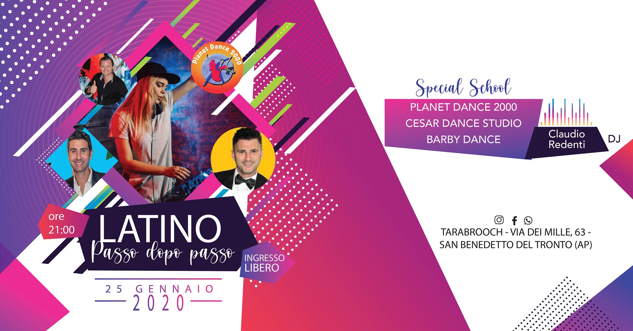 Sabato Latino Tarabrooch Disco Pub