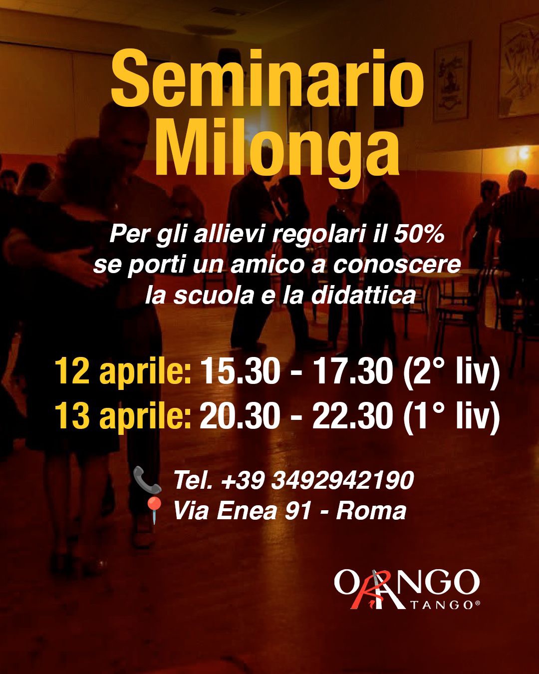 Milonga seminario