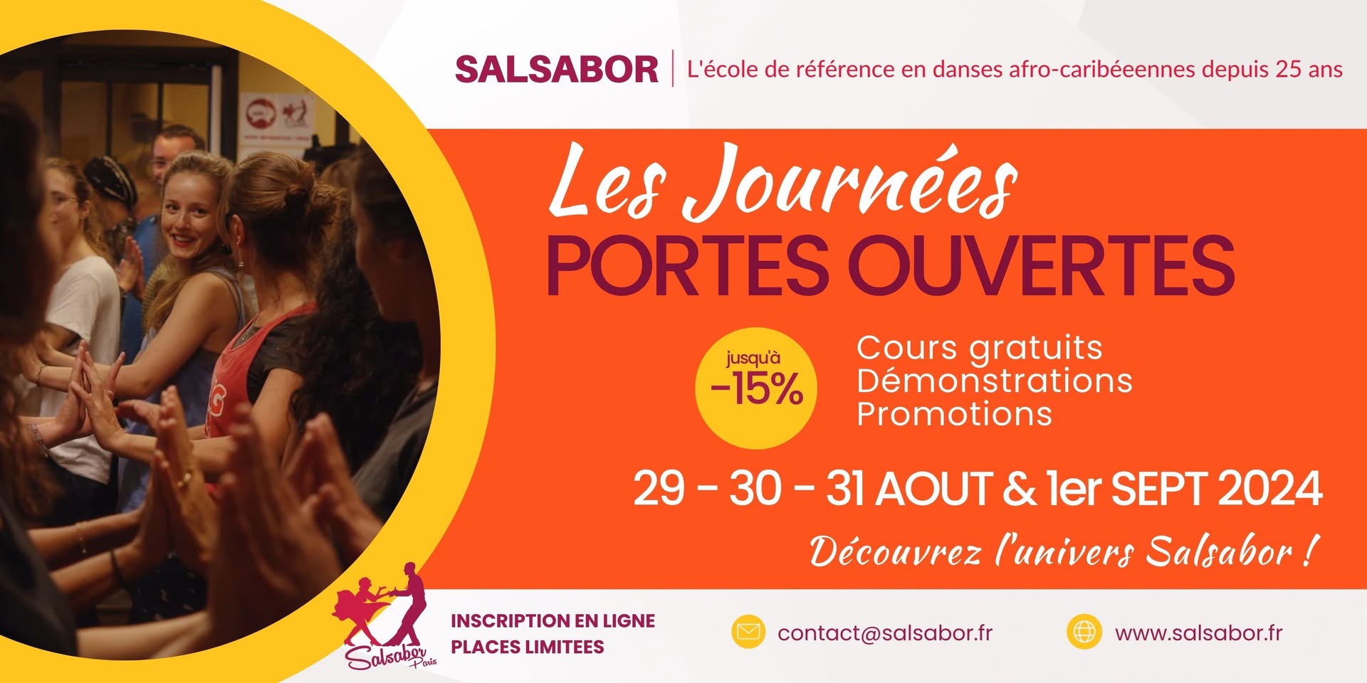 Journée Portes Ouvertes Salsabor Rentrée 2024 !