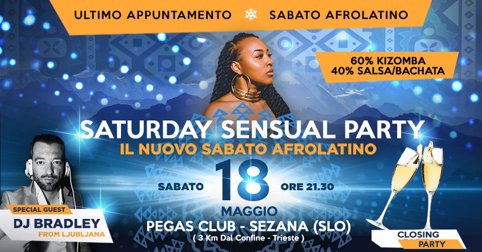 Il Sabato Afrolatino a Trieste, n.4 - Closing Party Winter 2019