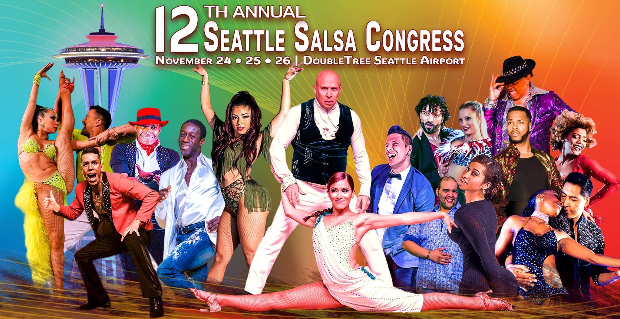 12th Annual Seattle Salsa Congress • Nov. 24 - 26, 2017