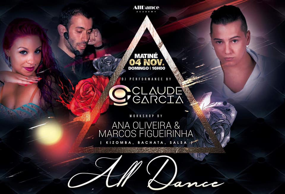 Matinê na AllDance Academy com o Dj Claude Garcia
