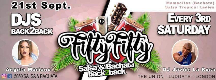 5050 Salsa & Bachata at Union Bar Ludgate