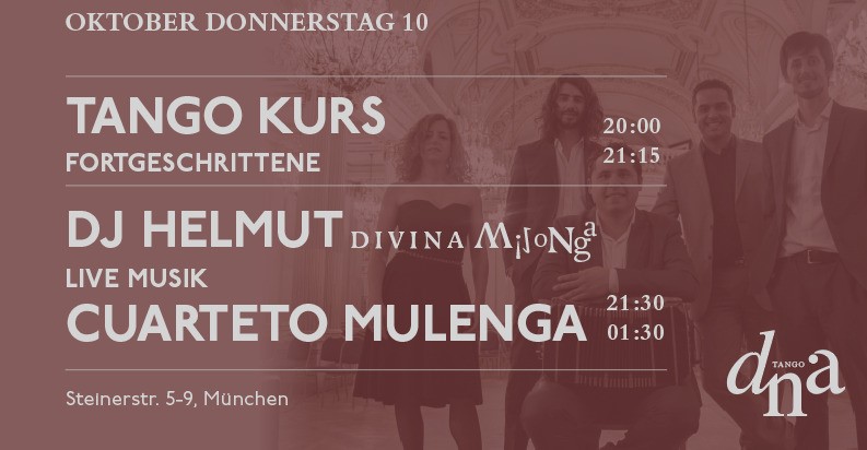 Cuarteto Mulenga in Divina Milonga
