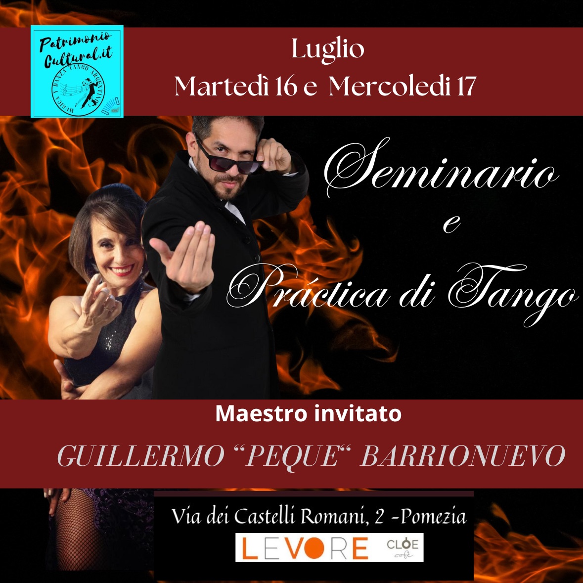 Seminario di Tango con "El Peche" Barrionuevo