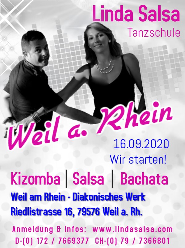 Neue Salsa Tanzkurse in Weil am Rhein