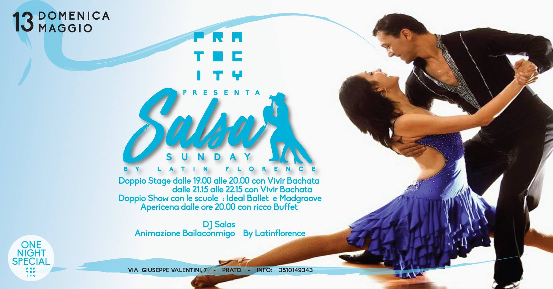 Domenica 13 Maggio Salsa City