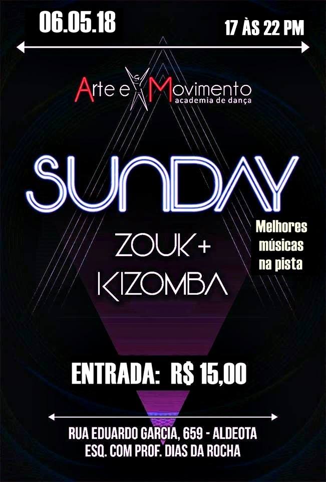 Sunday: Zouk + Kizomba