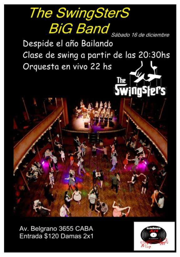 Swingfields BA 2017 "La Noche de las Grandes Orquestas"