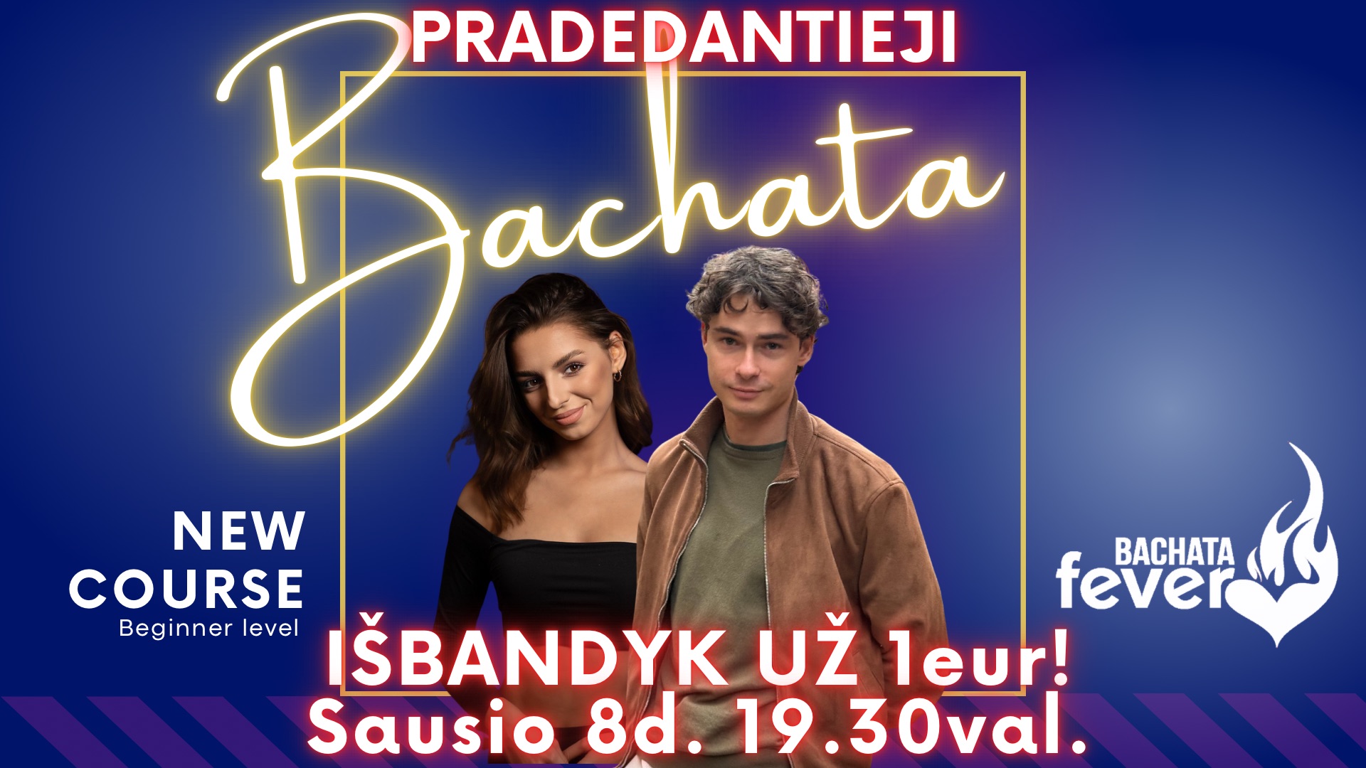 Išmok šokti bachatą!