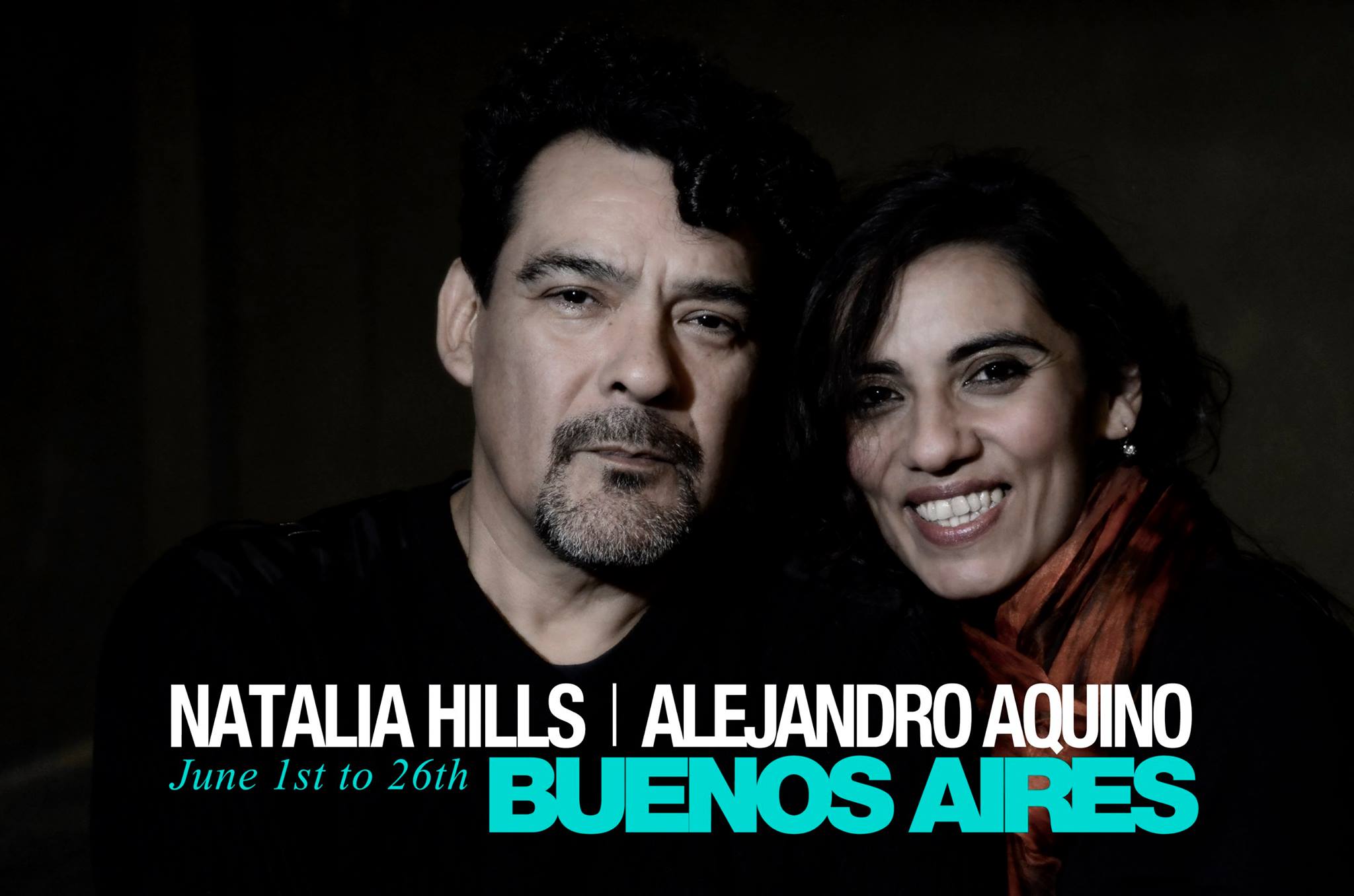 Natalia Hills y Alejandro Aquino en Buenos Aires 15 y 16 de junio 2014 · ¡Clases exclusivas!