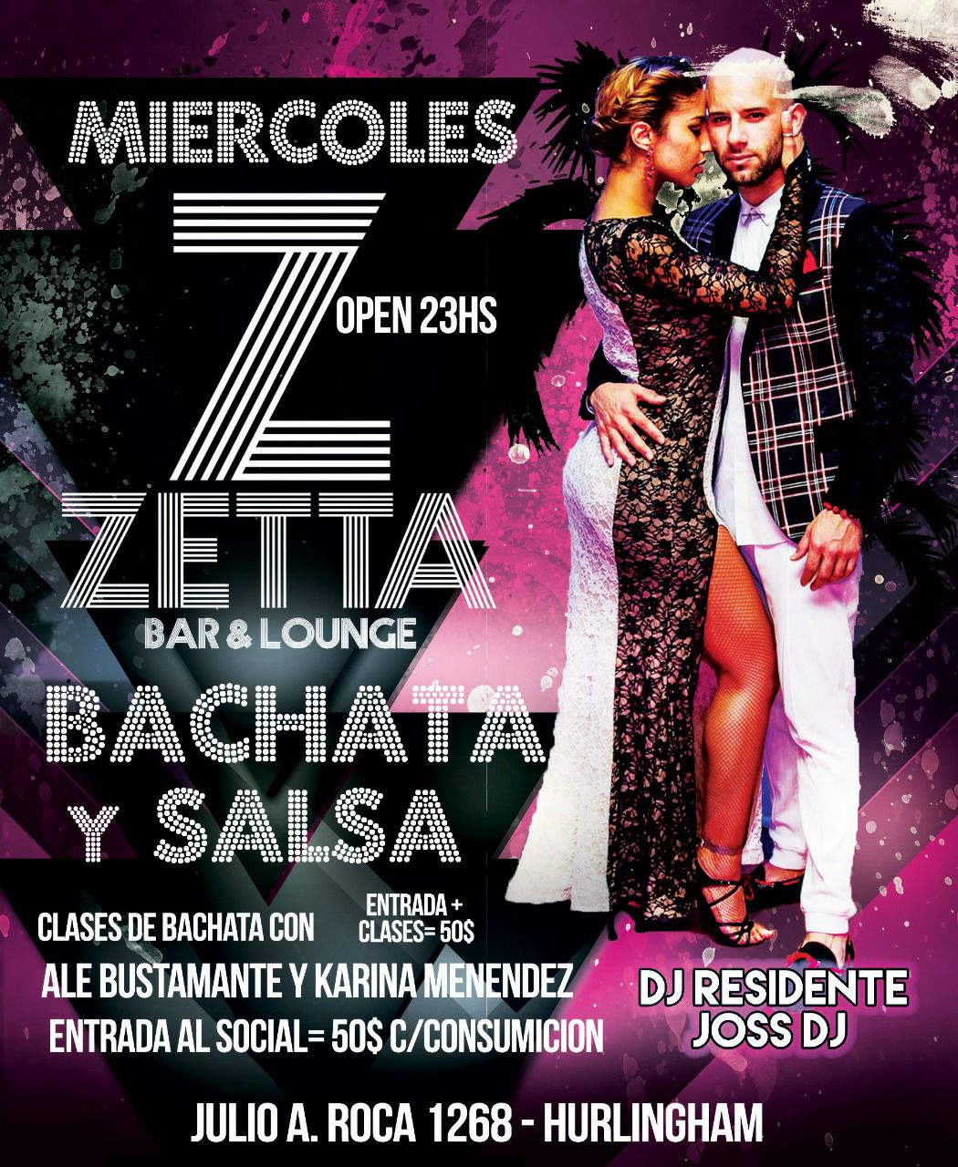 ZETTA BACHATA SALSA MIÉRCOLES