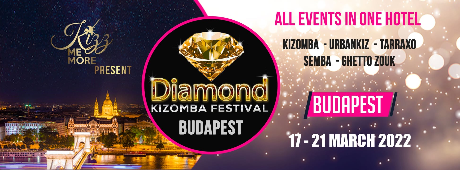 Official- Diamond Kizomba Festival 17 -21 March 2022