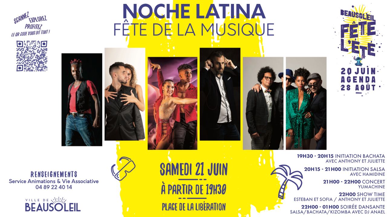 Noche Latina Fête de la Musique Gratuit