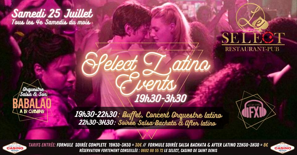 La Soirée Sélect Latino Events