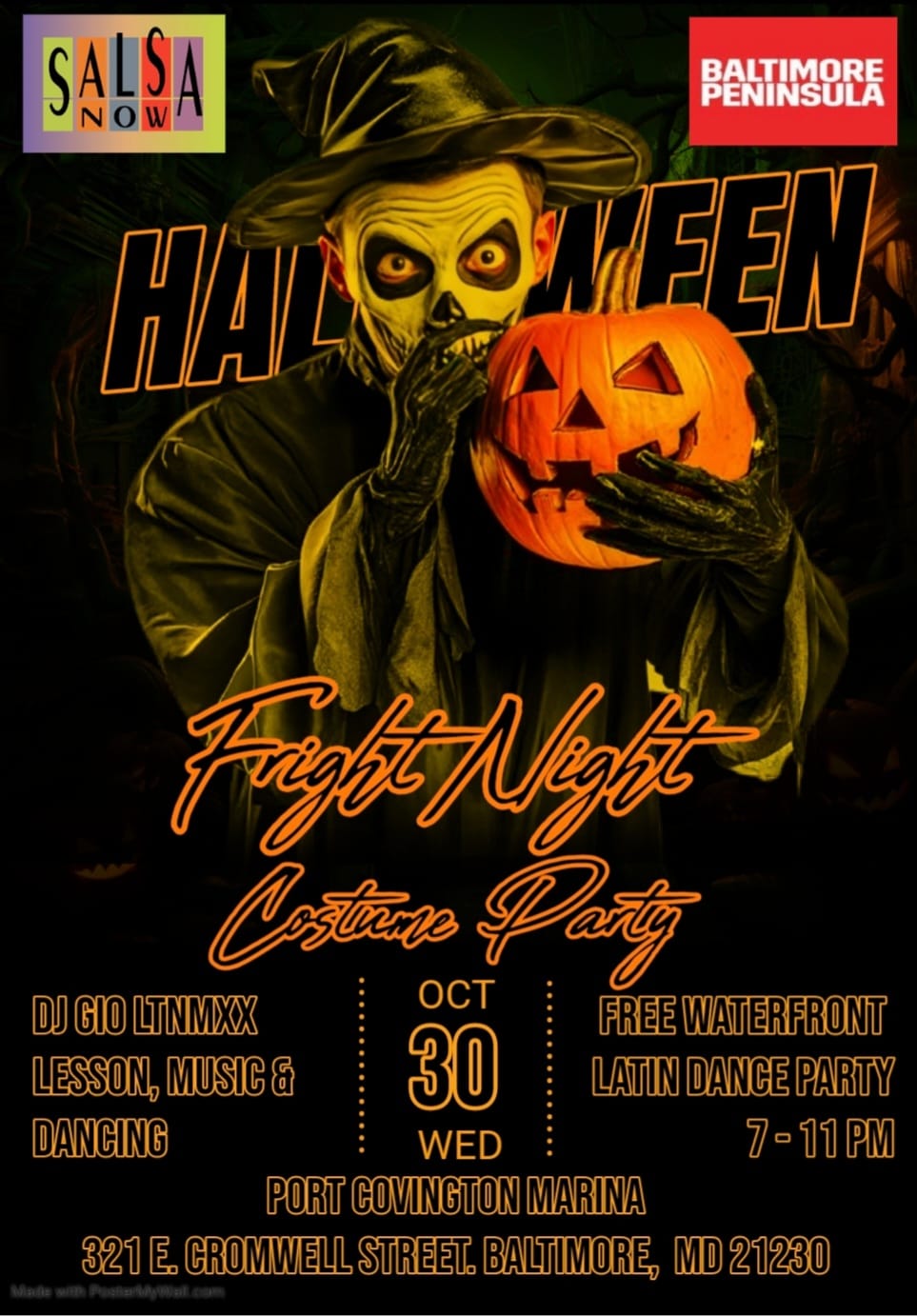 Waterfront Halloween Fright Night Costume Party