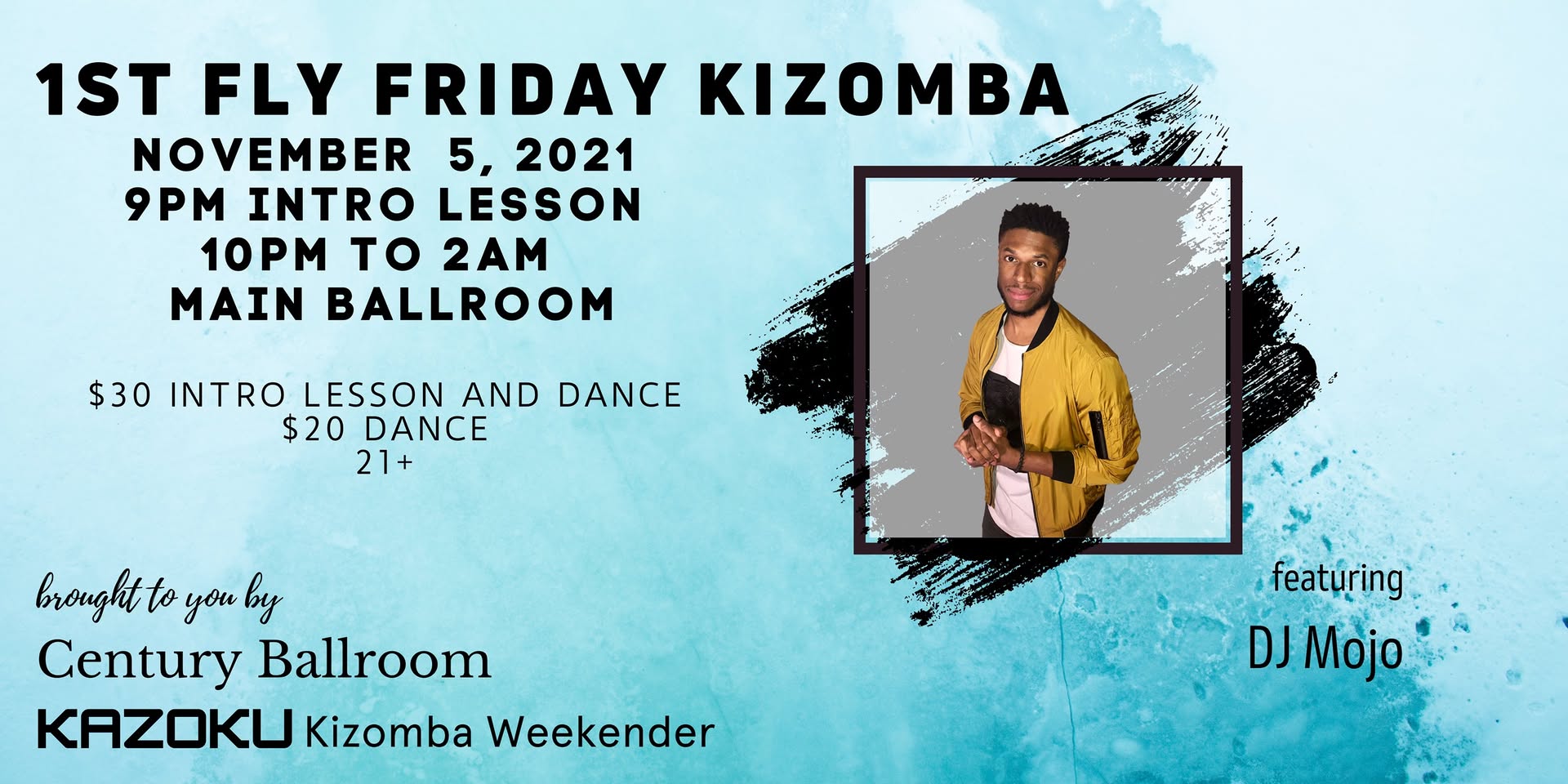 1st Fly Friday Kizomba November 2021 Edition