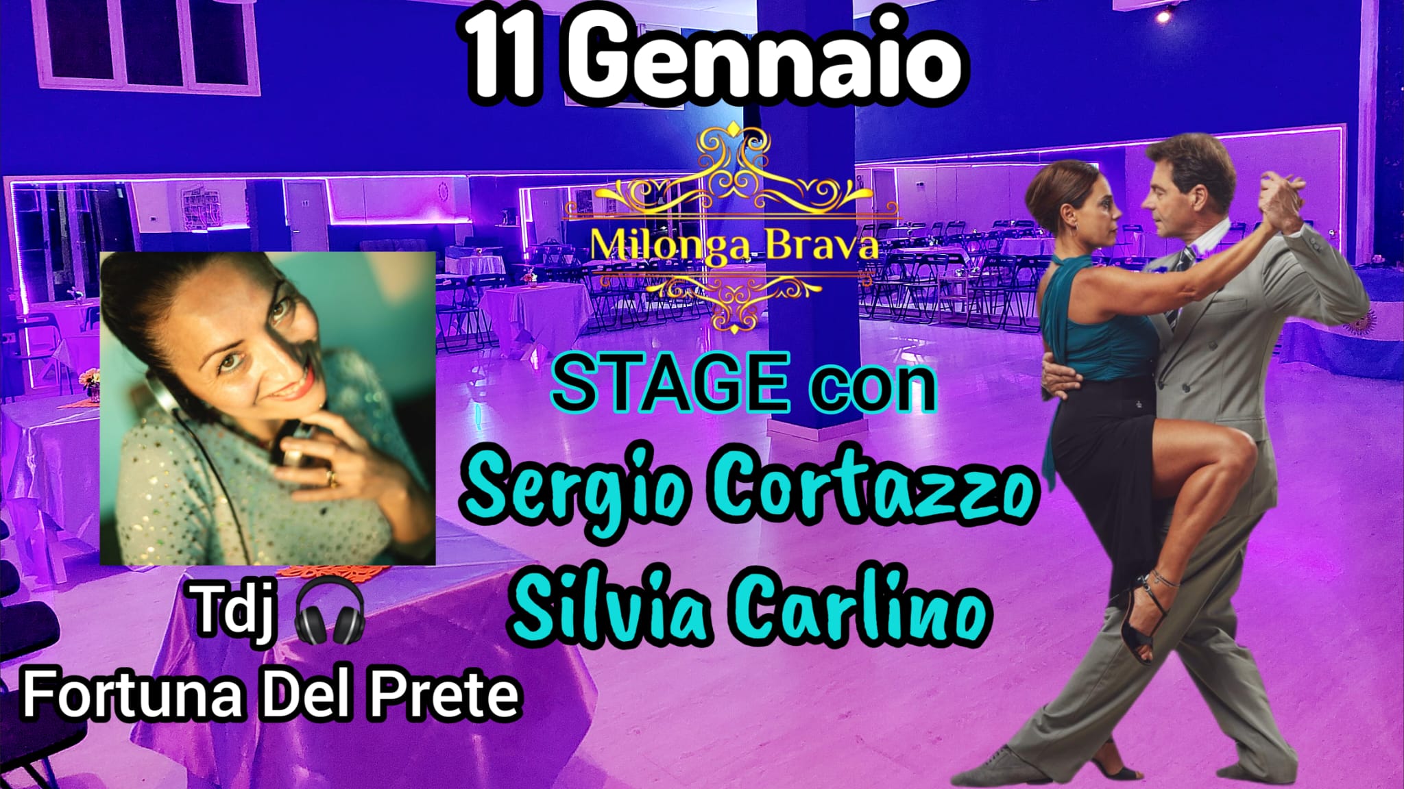 Milonga Brava - Stage con Cortazzo y Carlino
