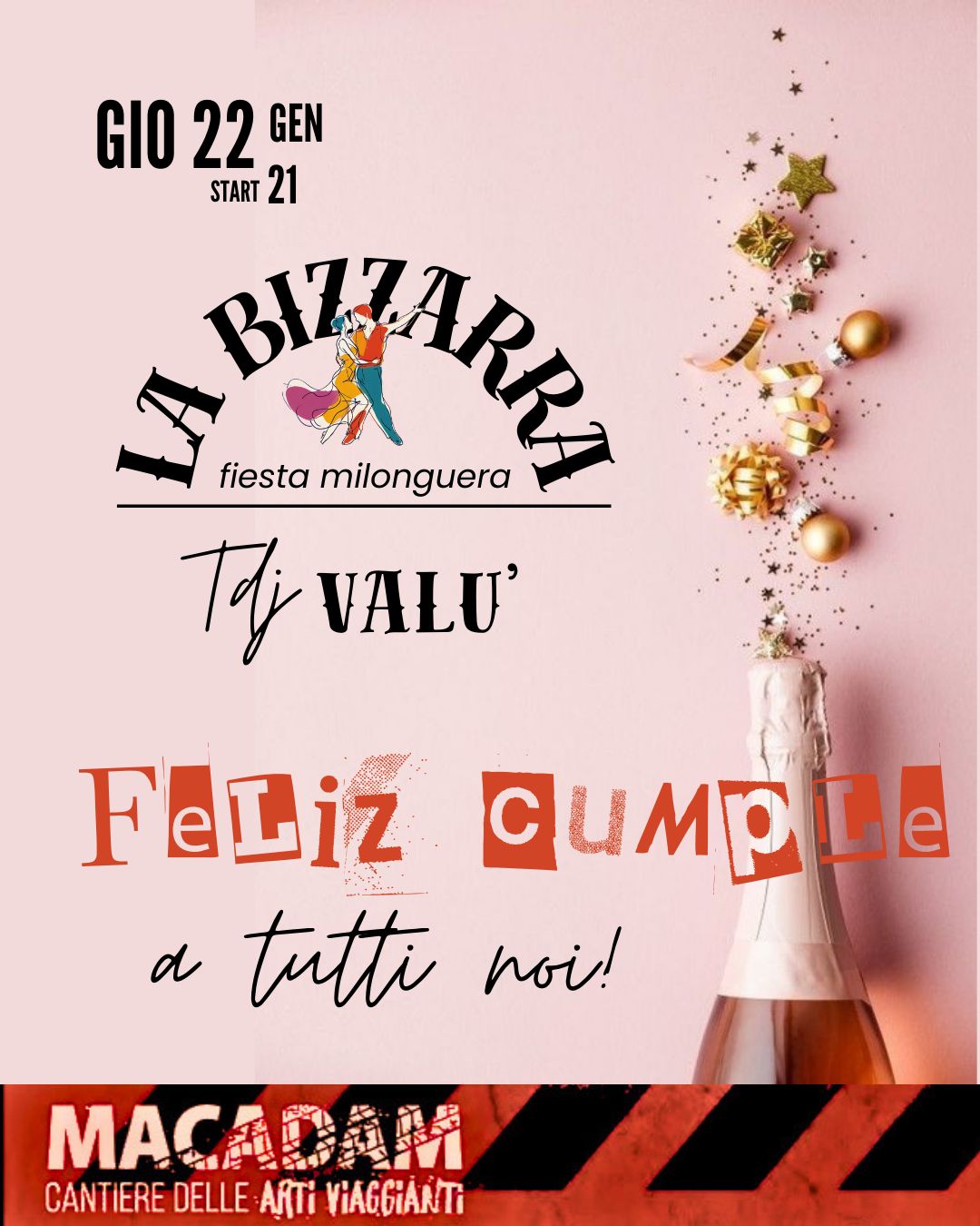 🚨 LA BIZZARRA fiesta milonguera 🚨1° CUMPLE