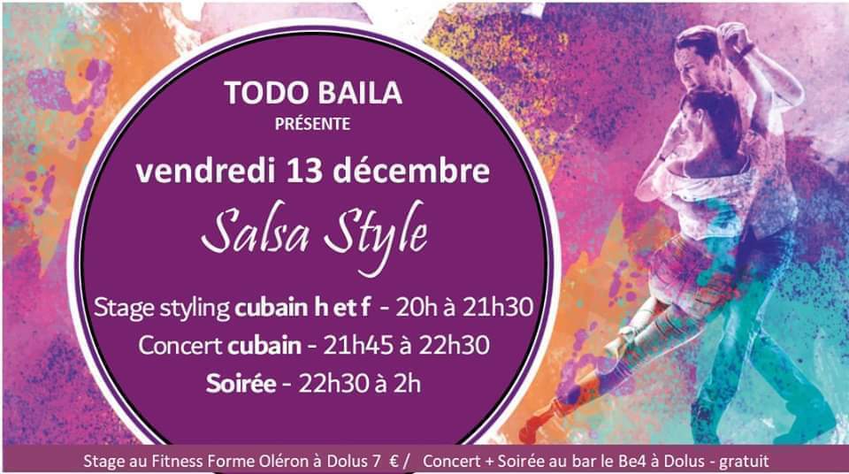 Salsa style, concert et soirée