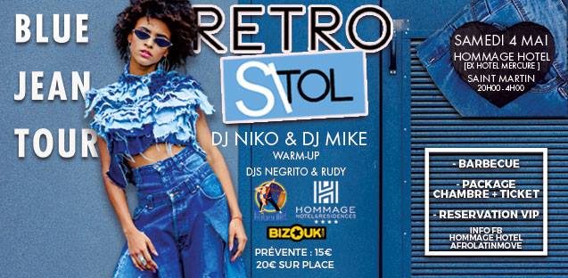 Rétro Si Tol À St Martin Dj Niko Et Dj Mike Blue Jean Tour