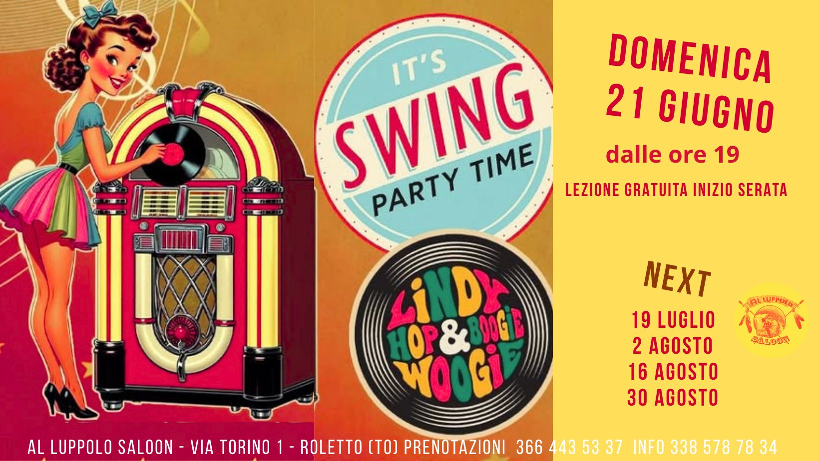 It's Swing Party Time - Lindy Hop & Boogie Woogie