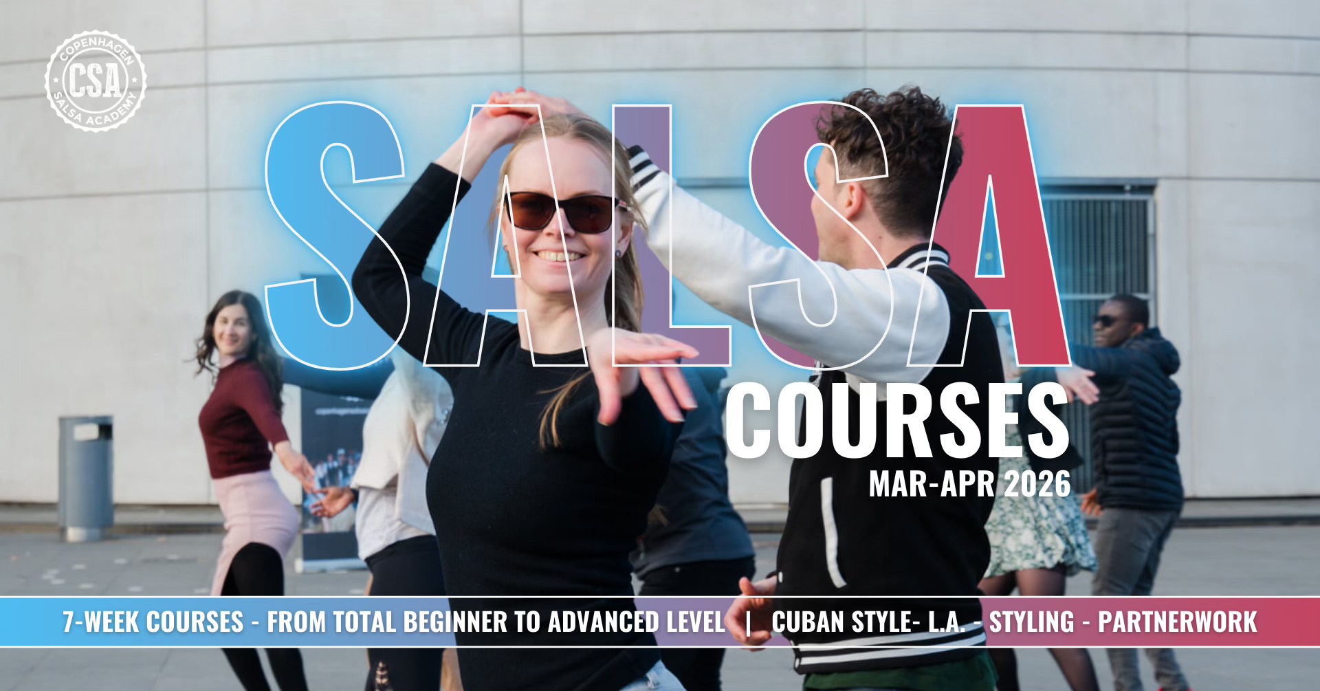 ๐บ๐ Salsa Courses - NEW Mar-Apr Season๐๐บ