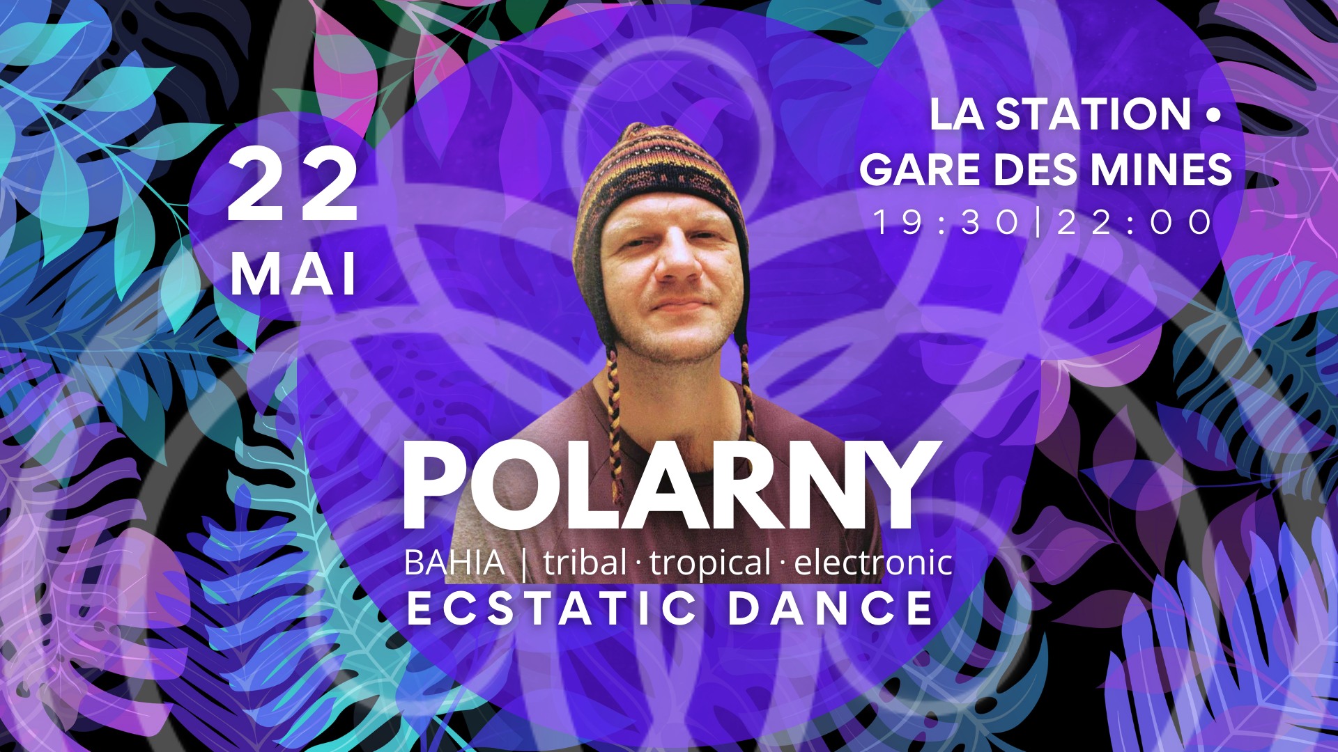 Ecstatic Dance avec POLARNY @ la Station⋅Gare des Mines