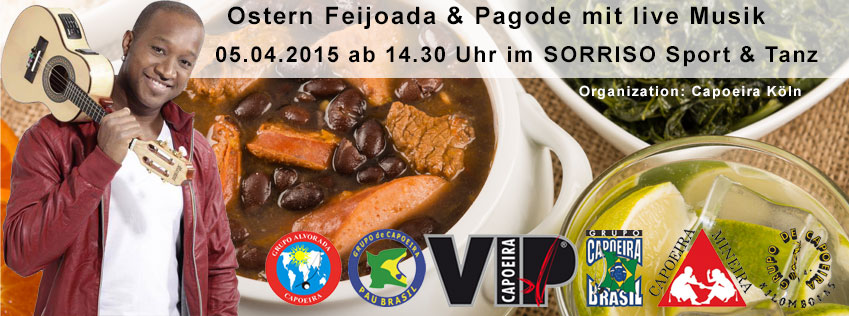 Ostern Feijoada & Live Samba Pagode mit Nego Dó