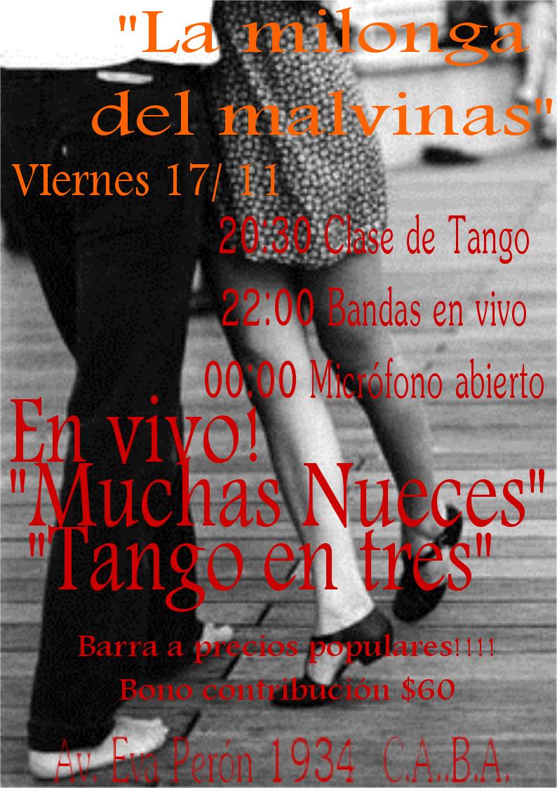 La Milonga del Malvinas