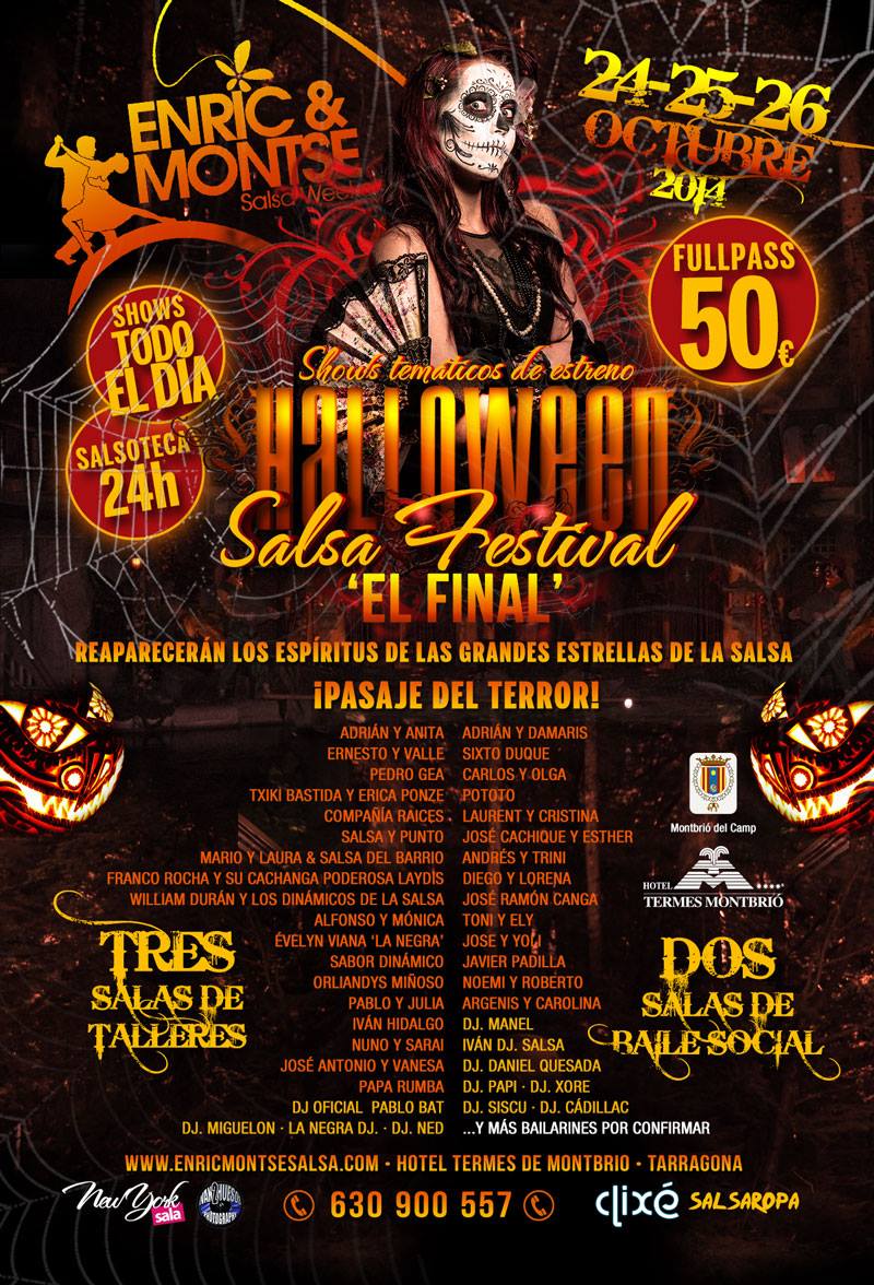 NUNO & SARAI en el HALLOWEEN SALSA Festival "The End"