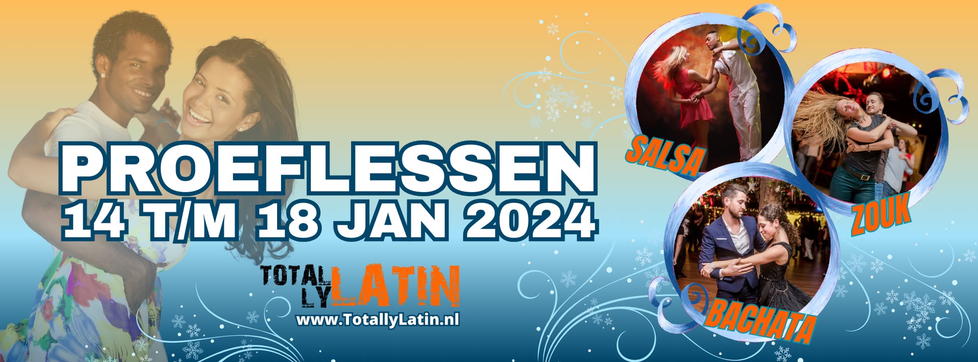 Salsa - Zouk - Bachata PROEFLESSEN