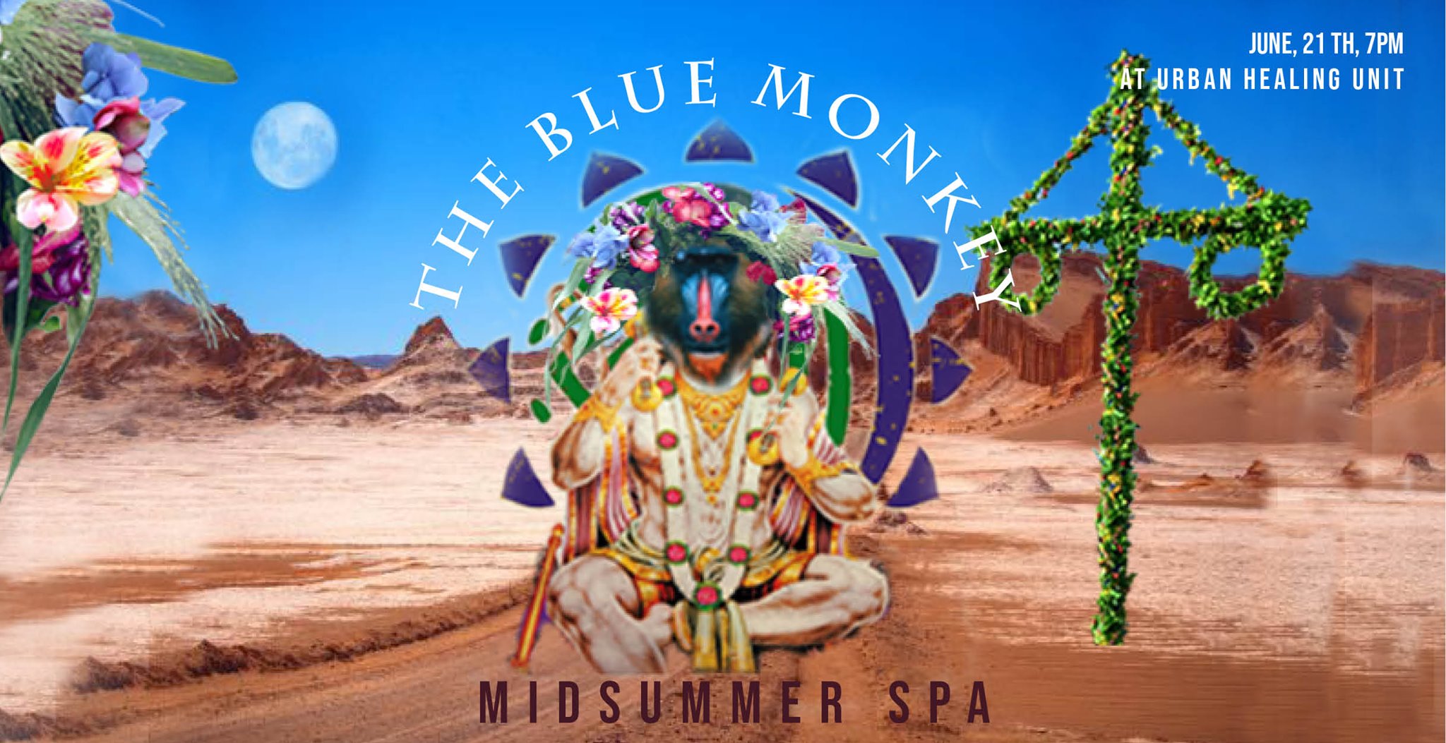 Blue Monkey Midsummer w San Miguel & Raffaella Bona