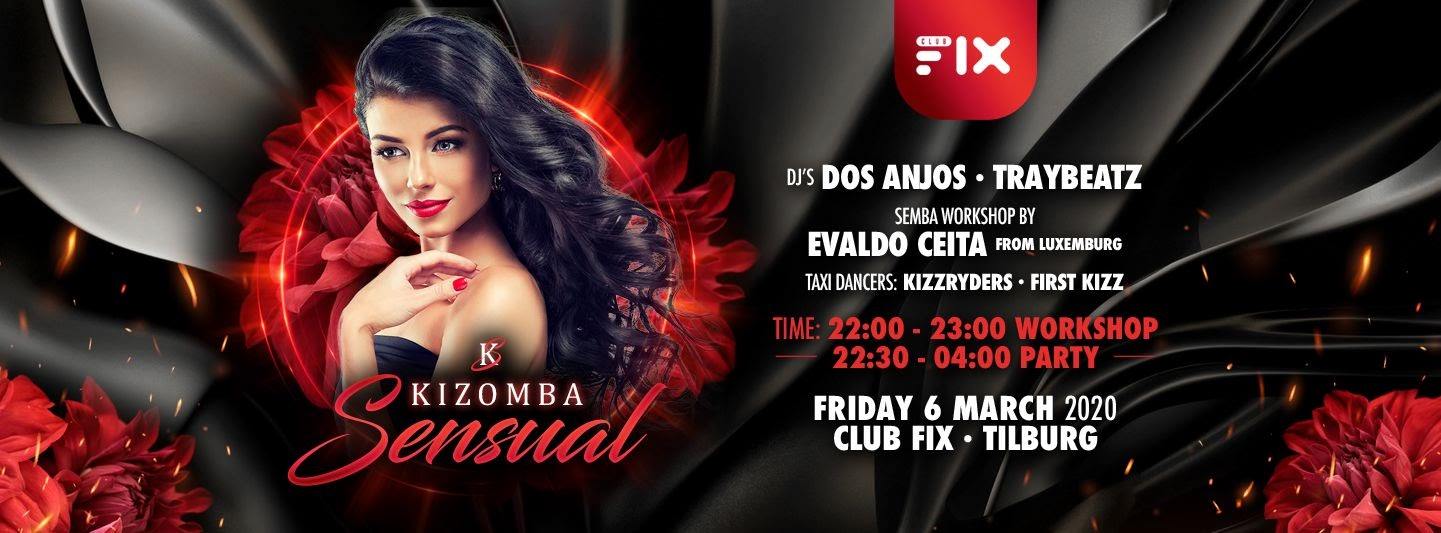 Kizomba Sensual Party at Club Fix Tilburg 06 March