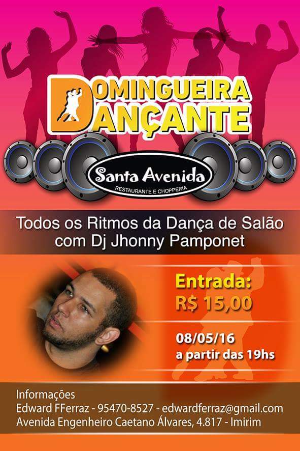 Domingueira Dançante - Dj Jhonny Pamponet